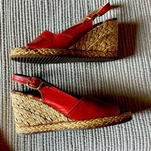 Vintage Neiman Marcus espadrilles size 6